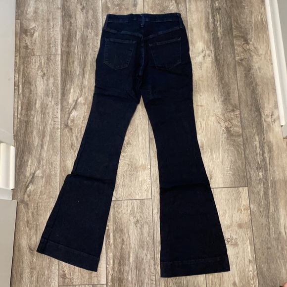 LIKE NEW - SZ 0/25 Mossimo denim high rise flare - Picture 3 of 3
